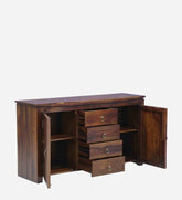 Sheesham Wood Sideboard in Scratch Resistant Provincial Teak Finish